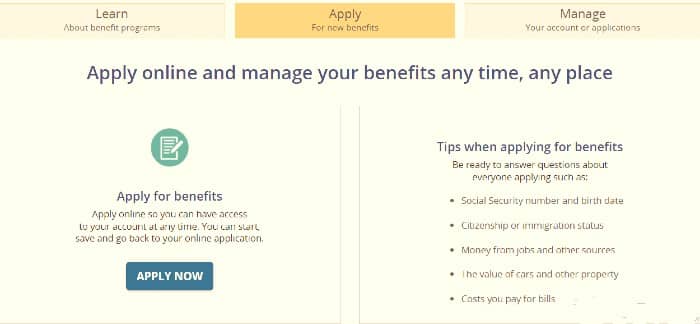 YourTexasBenefits-Apply-For-Benefits
